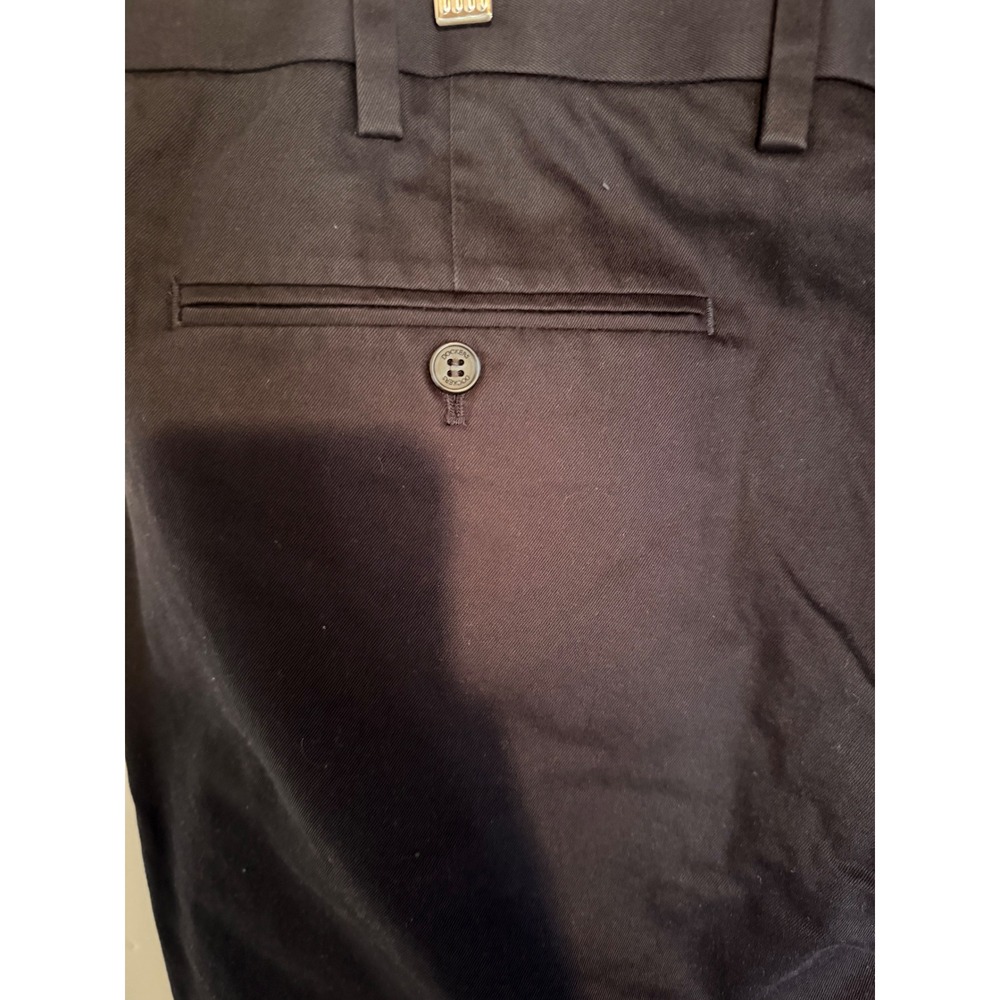 Dockers Men's Big & Tall Chino Pants 46x33 Navy Flex Comfort Hemmed - Picture 8 of 13